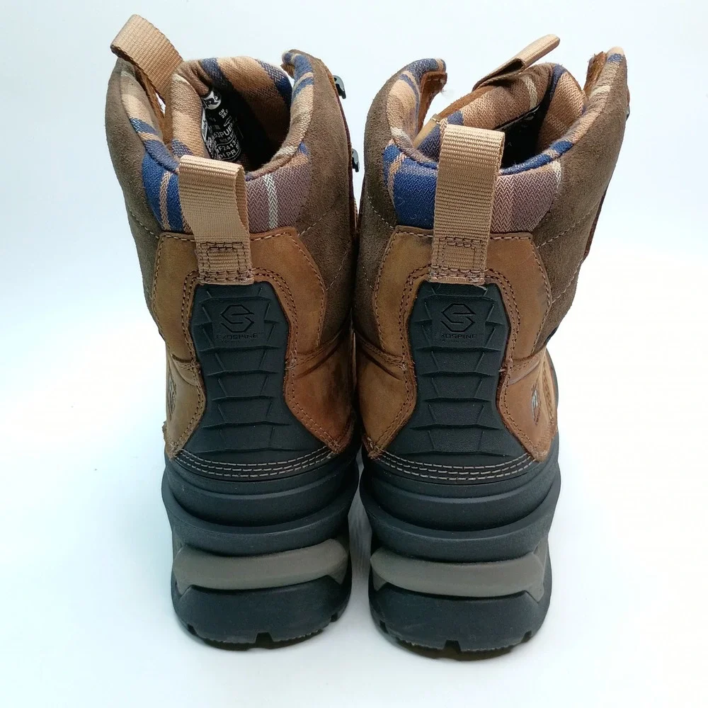 Timberland PRO 24/7+ Work Boots Men Size 6.5 Brown Waterproof Composite Toe